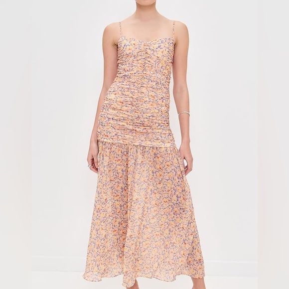 Kika Vargas Garden Long Dress BRAND NEW